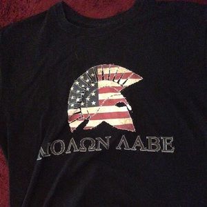 Custom Molon Labe Shirt